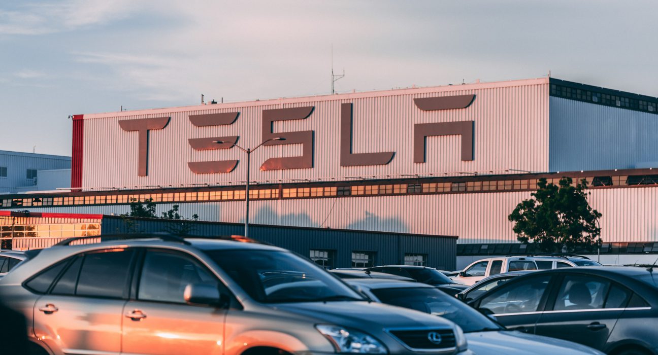 Tesla warehouse