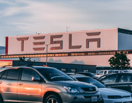 Tesla warehouse