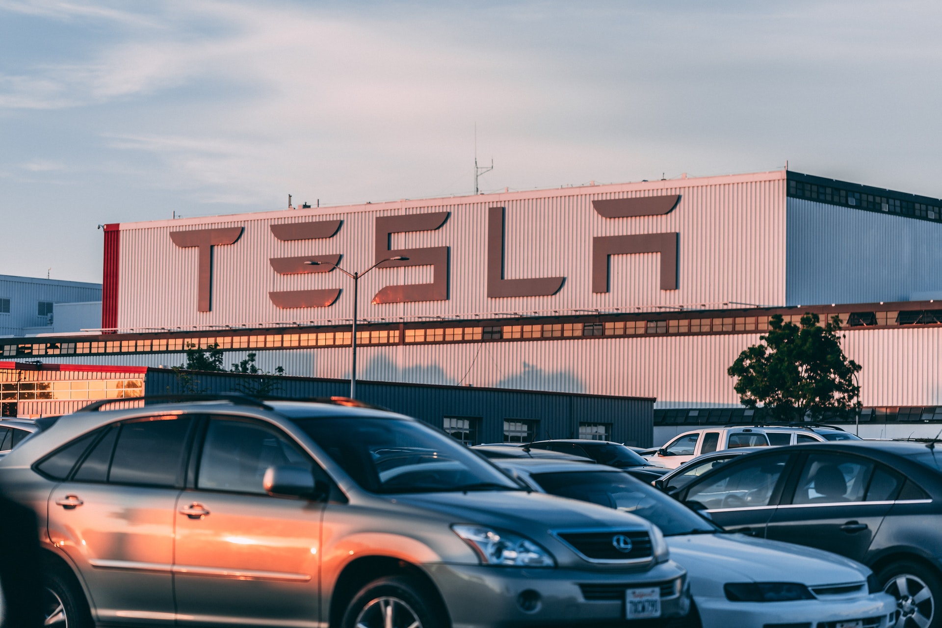 Tesla warehouse