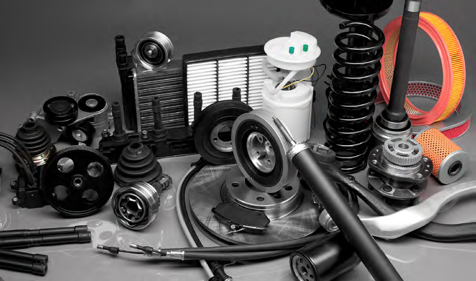 Assortment Car parts