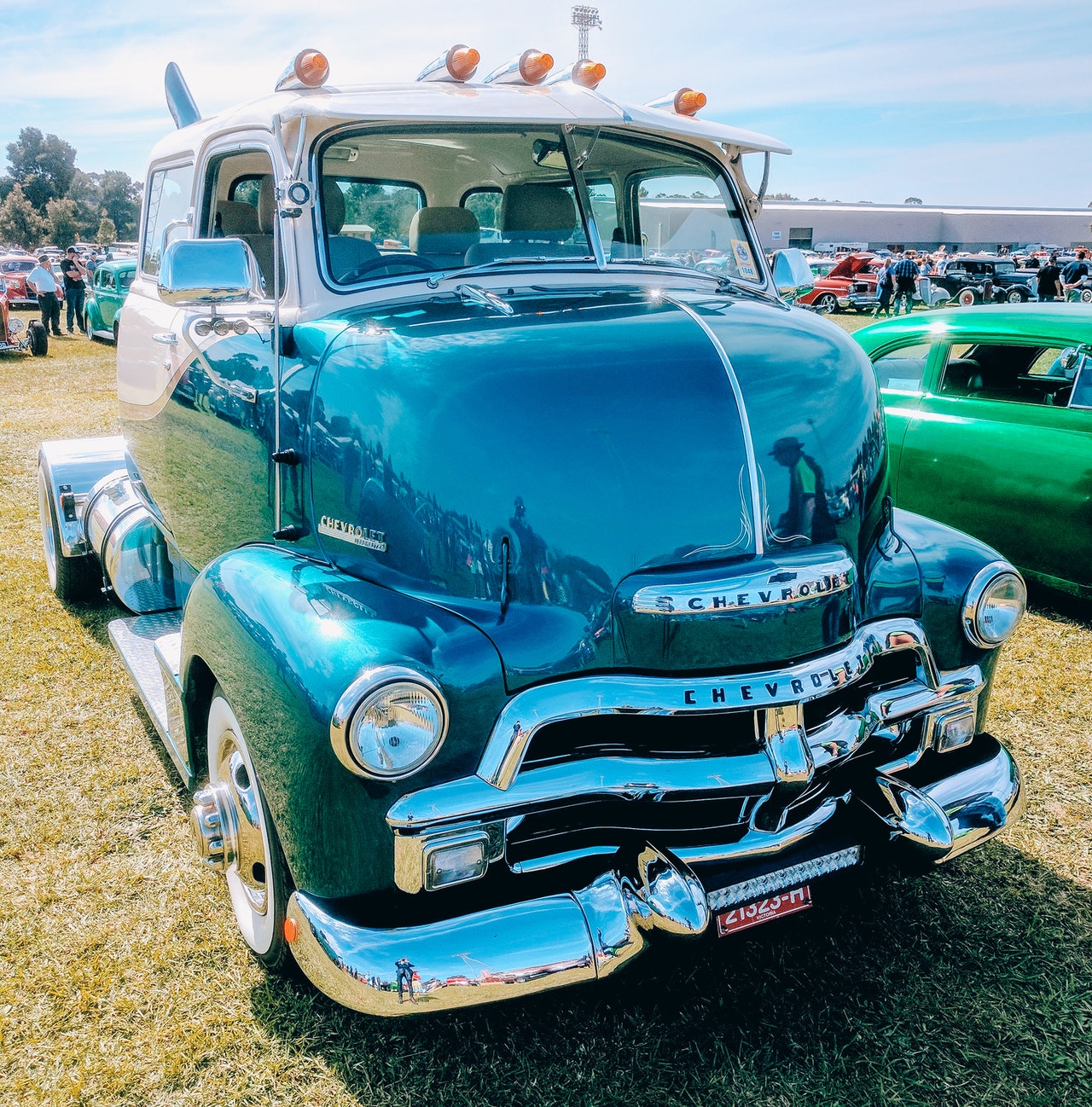 Chevrolet truck at carshow